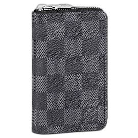 Louis Vuitton LV Zippy Geldbörse Damier Anthrazitgrau