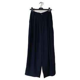 Bitte Kai Rand Hose in Schwarz aus Polyester Schwarz
