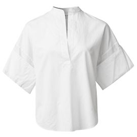 3.1 Phillip Lim Top de popeline de algodão manga dolman Branco