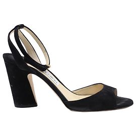 Jimmy ChooMiranda 85 En suede  noir Noir