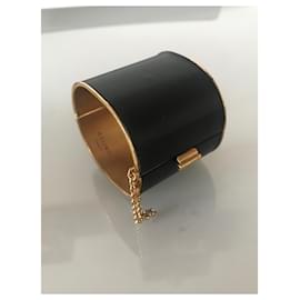 Céline-Bracelets-Black,Golden