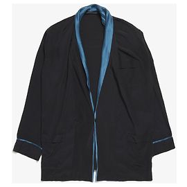 Haider Ackermann black pajama shirt Blue