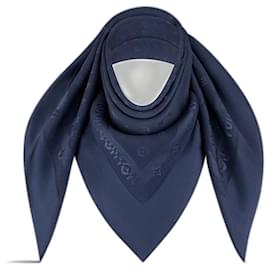 Louis Vuitton-LV foulard caroline 90-Azul