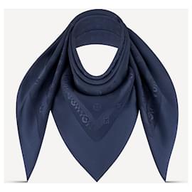 Louis Vuitton-foulard caroline LV 90-Bleu