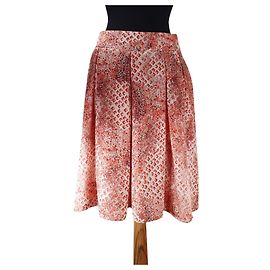 Autre Marque Falda Airfield de seda multicolor talla 36 Multicolor