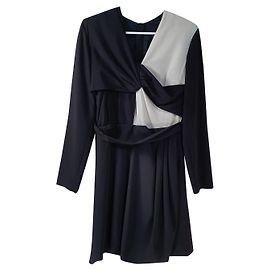Cos Dress Black White Black White