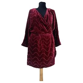 & Other Stories-Dresses-Dark red