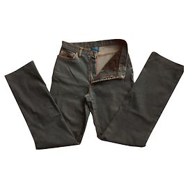 Kenzo Gerade Jeans Blau Baumwolle Blau