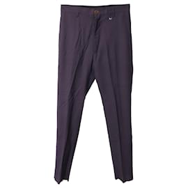 Vivienne Westwood-Vivienne Westwood Suit Trousers in Purple Wool-Purple