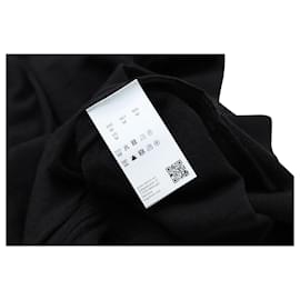 Hugo Boss-Sweater Slim-Fit Boss decote em V em lã preta-Preto