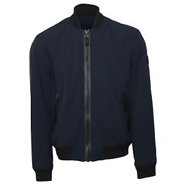 Hugo Boss Boss Bomber Jacket in Navy Blue Nylon Blue Navy blue