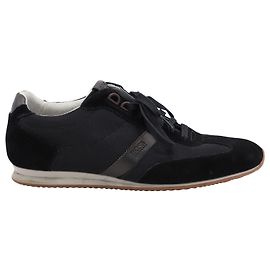 Hugo Boss Baskets Boss Orland en Daim Noir Noir
