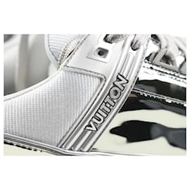 Louis Vuitton-men's 10 US Virgil Abloh Silver Mirror Sneaker-Other