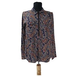 Top Ba&Sh de viscose multicolorido XS Multicor