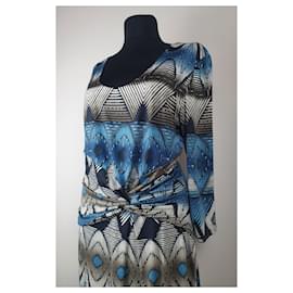 Joseph Ribkoff-Dresses-Blue,Multiple colors