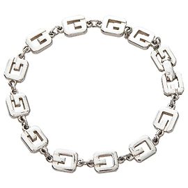 Pulseira com logo G prata Givenchy Prata