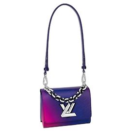 Louis Vuitton LV Twist PM saco epi Azul