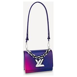 Louis Vuitton-Bolsa epi LV Twist PM-Azul