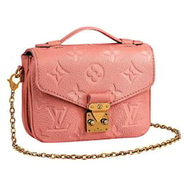 Louis Vuitton-eu. micro pochete rosa-Rosa