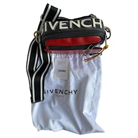 Givenchy Saddlebags Black Red