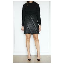 Fendi-Skirts-Black,Grey