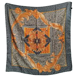 Trussardi Cachecol de seda Multicor