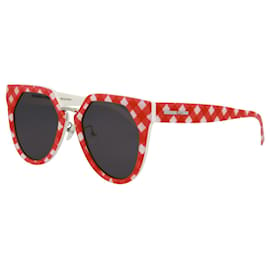 Autre Marque-McQ Alexander McQueen Round-Frame Acetate Sunglasses-Multiple colors