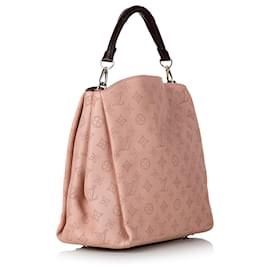 Louis Vuitton-Louis Vuitton Pink Mahina Babylone PM-Black,Pink