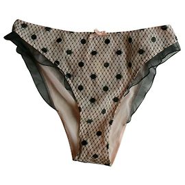 Autre Marque Bragas de encaje rosa Lise Charmel Rosa