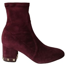 Valentino Botas de tornozelo Roxo