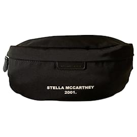 Stella Mc Cartney-Bolsa de cintura preta eco-nil-Preto