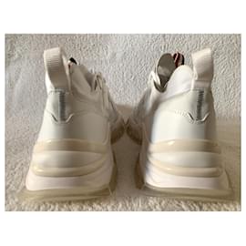 Moncler-Moncler White Leave no Trace sneakers-White