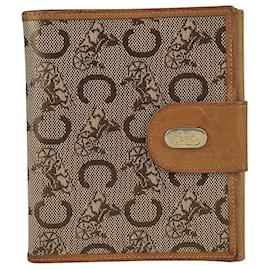 Céline-Bi-fold vintage wallet-Beige