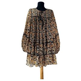 Free People Dress M Polyester Multiple colors