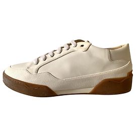 Stella Mc Cartney Baskets blanches en cuir végétalien Blanc