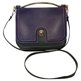 Carven-Handbags-Purple,Dark green