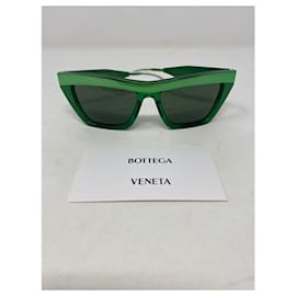 Bottega Veneta-óculos de sol bottega veneta, modelo verde cume-Verde