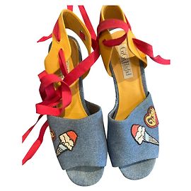 Tommy Hilfiger Keilsandalen tommy von GIGi Haddid Hellblau