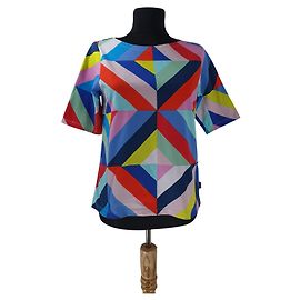 Camiseta de algodón Marimekko x Uniqlo Multicolor