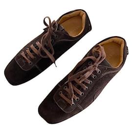Heschung-Dark brown sneaker-Dark brown