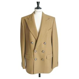 Givenchy-GIVENCHY Men's wool jacket T46 very good condition-Beige