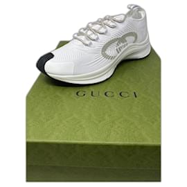 Gucci-Tênis masculino Gucci Run tamanho 11,5-Branco