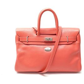 BOLSA DE MÃO MAC DOUGLAS PYLA BUNI S BANDOULIERE EM COURO ROSA GRAIN Rosa