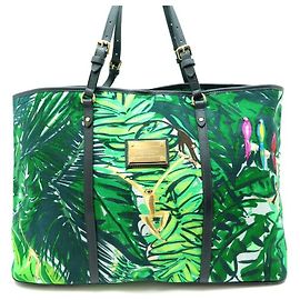 NOVA BOLSA LOUIS VUITTON CABAS AILLEURS AVENTURE GM CANVAS NOVA Verde