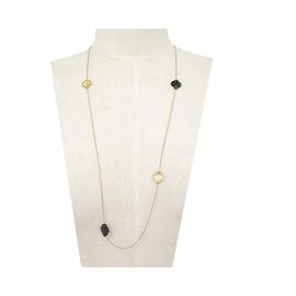 COLLAR MORGANNE BELLO CLOVER CANDY COLLAR 80cm de oro amarillo 18COLLAR K Dorado