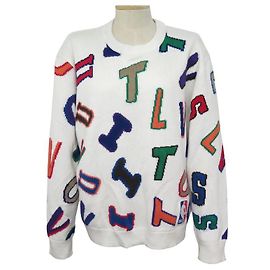 NEUER PULLOVER LOUIS VUITTON BUCHSTABEN BUCHSTABEN LV X NBA 1BEIM8x0J L 50 AUSVERKAUFT PULLOVER Mehrfarben