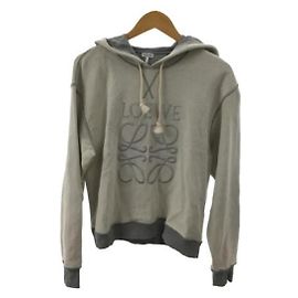 **[Usado] Sudadera LOEWE / M / Algodón / GRY / S359341X98 / Sudadera con Capucha Anagrama / Gris Melange Gris