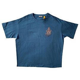 Moncler Mncler Genius JWA blu tee Blue