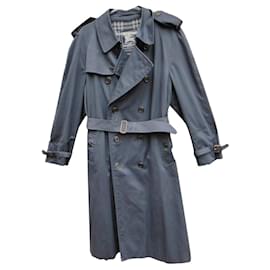 Burberry-trench coat Burberry vintage t 54-Azul marinho