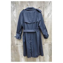 Burberry-trench coat Burberry vintage t 54-Navy blue